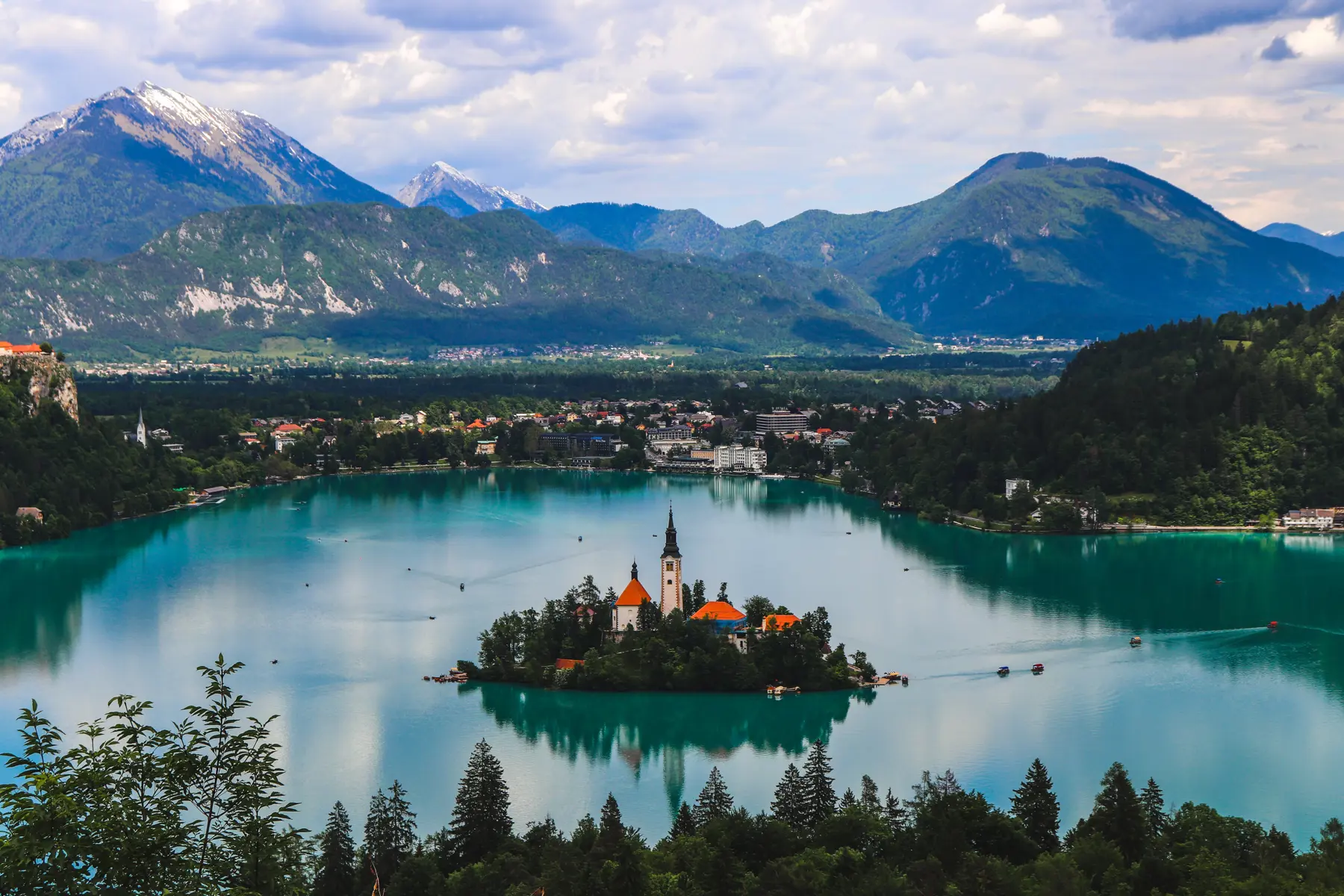 Remote Work Locations in nature in slovenia
