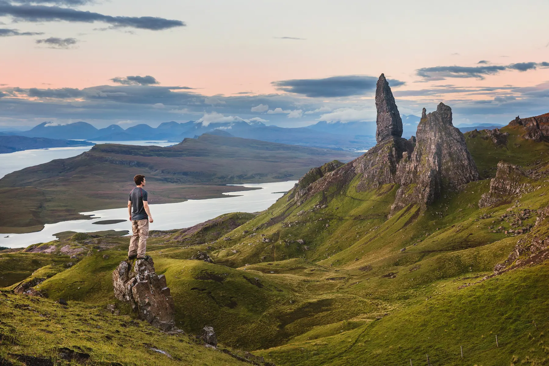 Remote Work Locations in nature in scotland